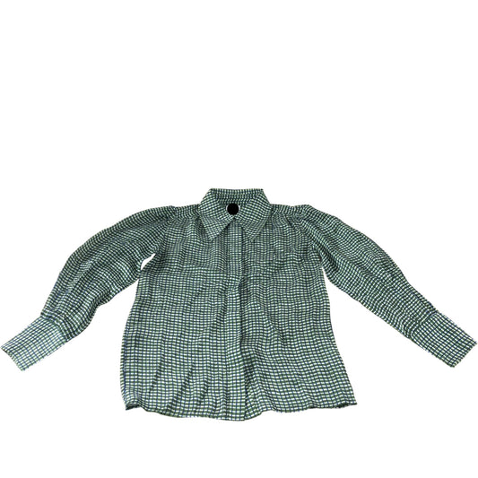 Branded Green Checked Shirt - Size 6