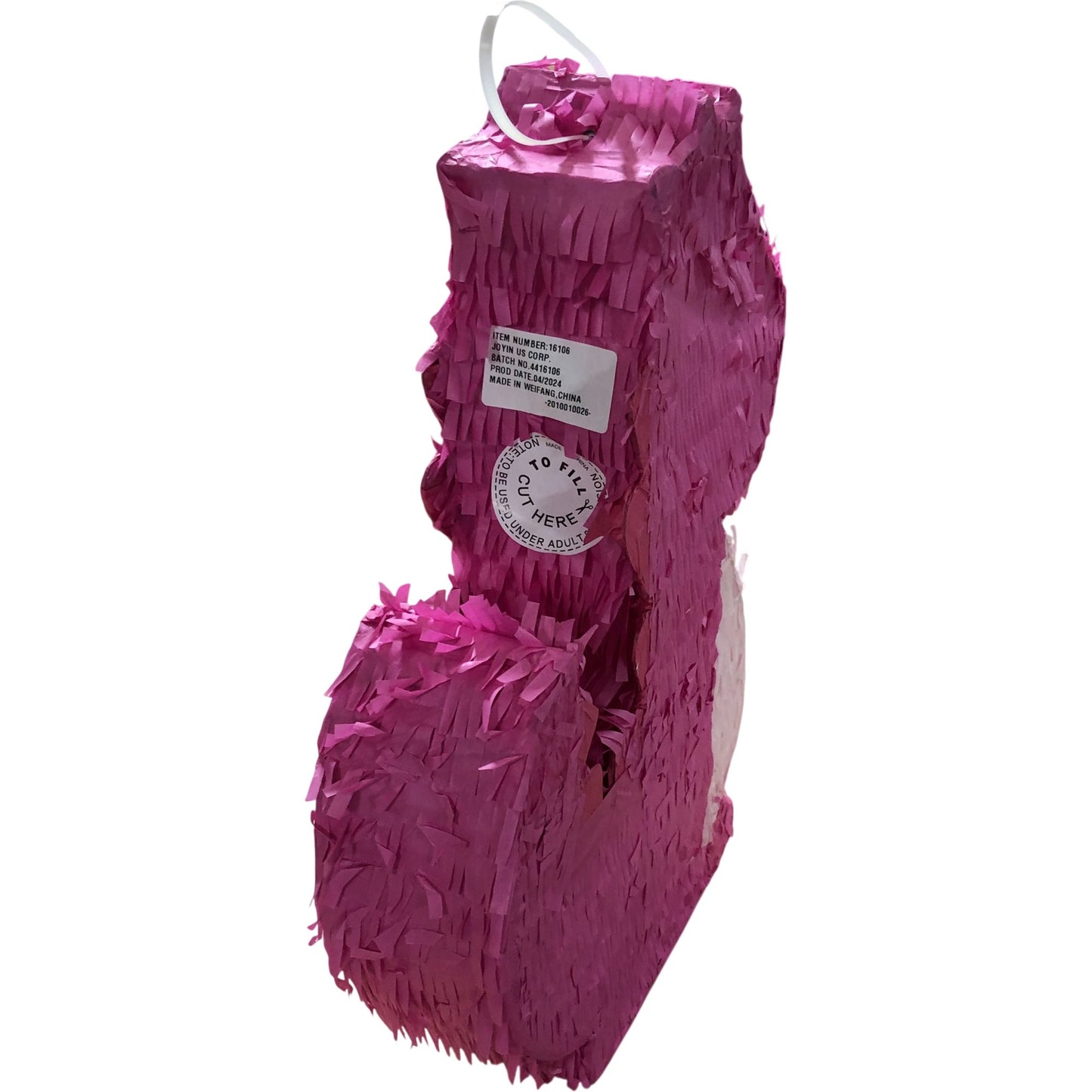 Pink Dinosaur Piñata With Stick Perfect For Parties Celebrations Kid's Events