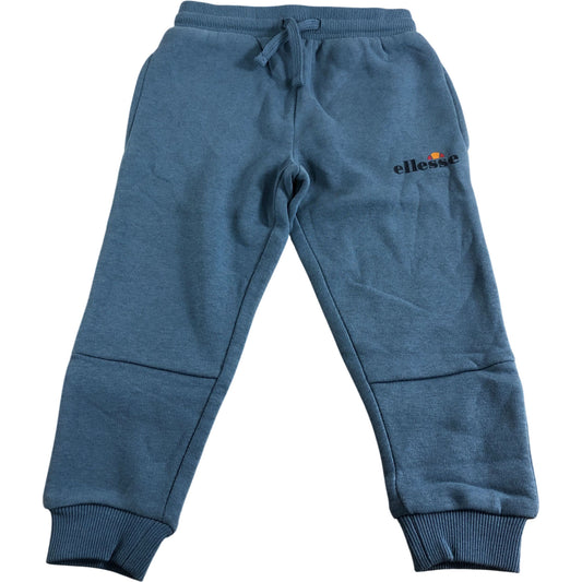 Ellesse Joggers 2-3 Years Kids Blue Cotton Blend Elastic Waist