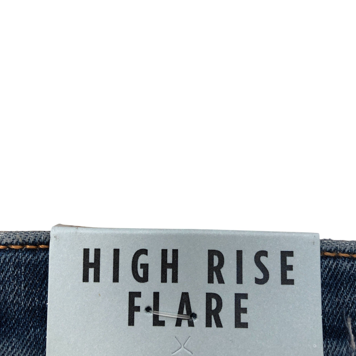 Flare High Rise Jeans Women's Blue Denim Vintage Style