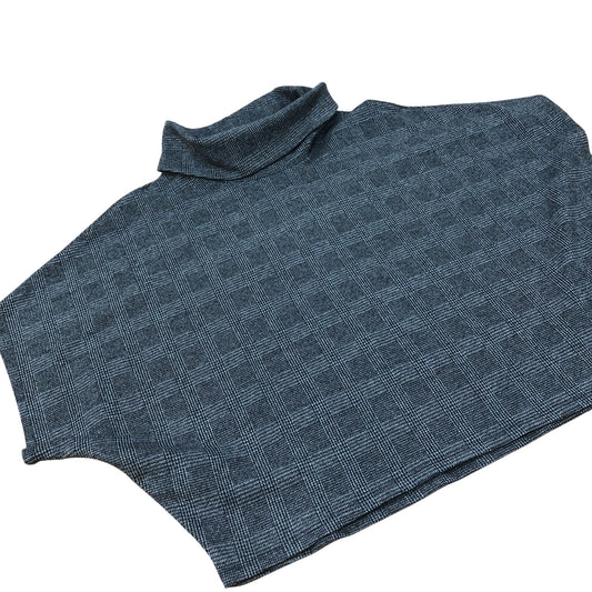 Apricot Check Print Batwing Top UK10