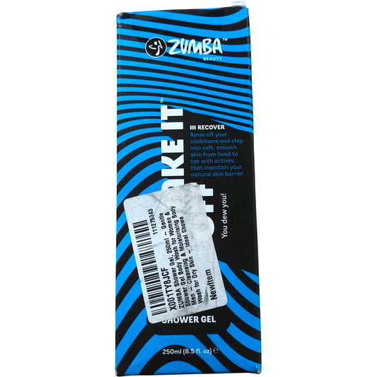 ZUMBA Beauty Make It Recover Shower Gel 250ml Aloe Vera Bamboo Extract