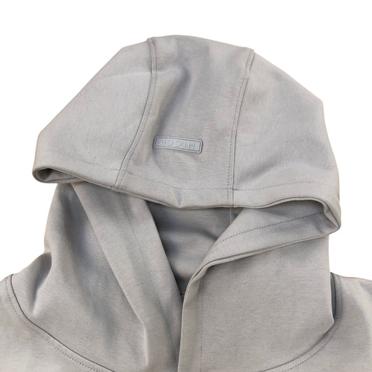 Nicce Pale Grey Hoodie Size XXL