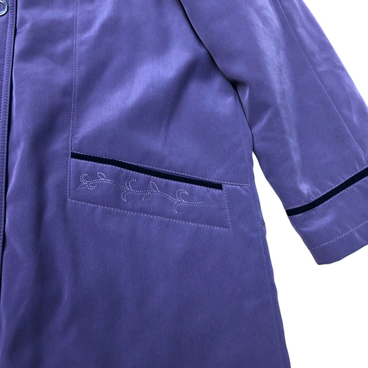 Women's Purple Pea Water Resistant Coat Size 20