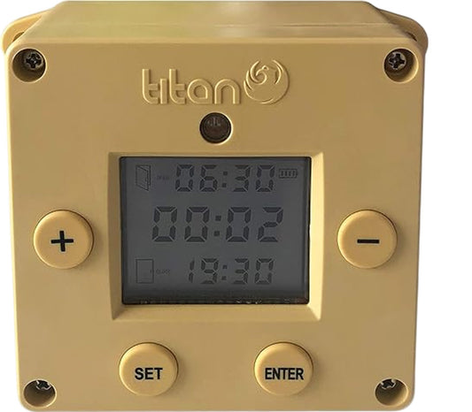 TITAN Timer Digital Kitchen Timer Yellow CUBE New with Tags