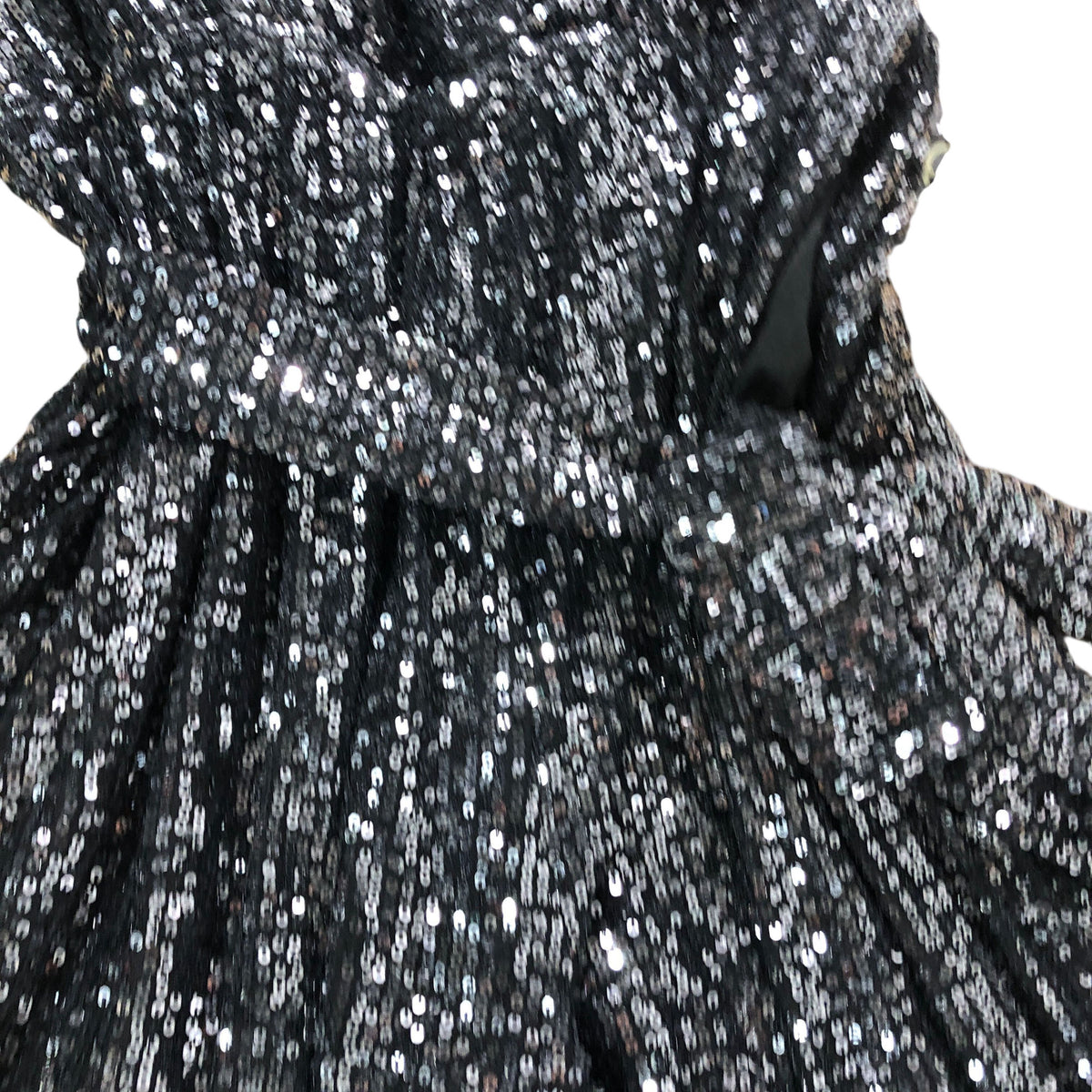 Love & Roses Black Sequin Jumpsuit UK16 Women's V Neck Wide Leg Party Wear