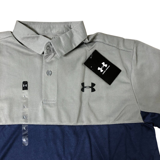 Under Armour Performance Polo LG Men's Short Sleeve Golf Shirt Colourblock