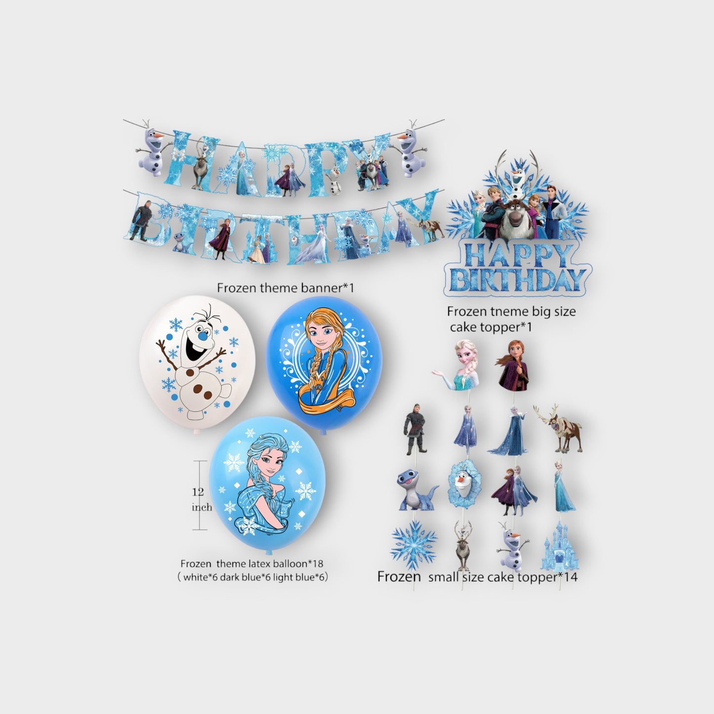 Frozen Birthday Decorations