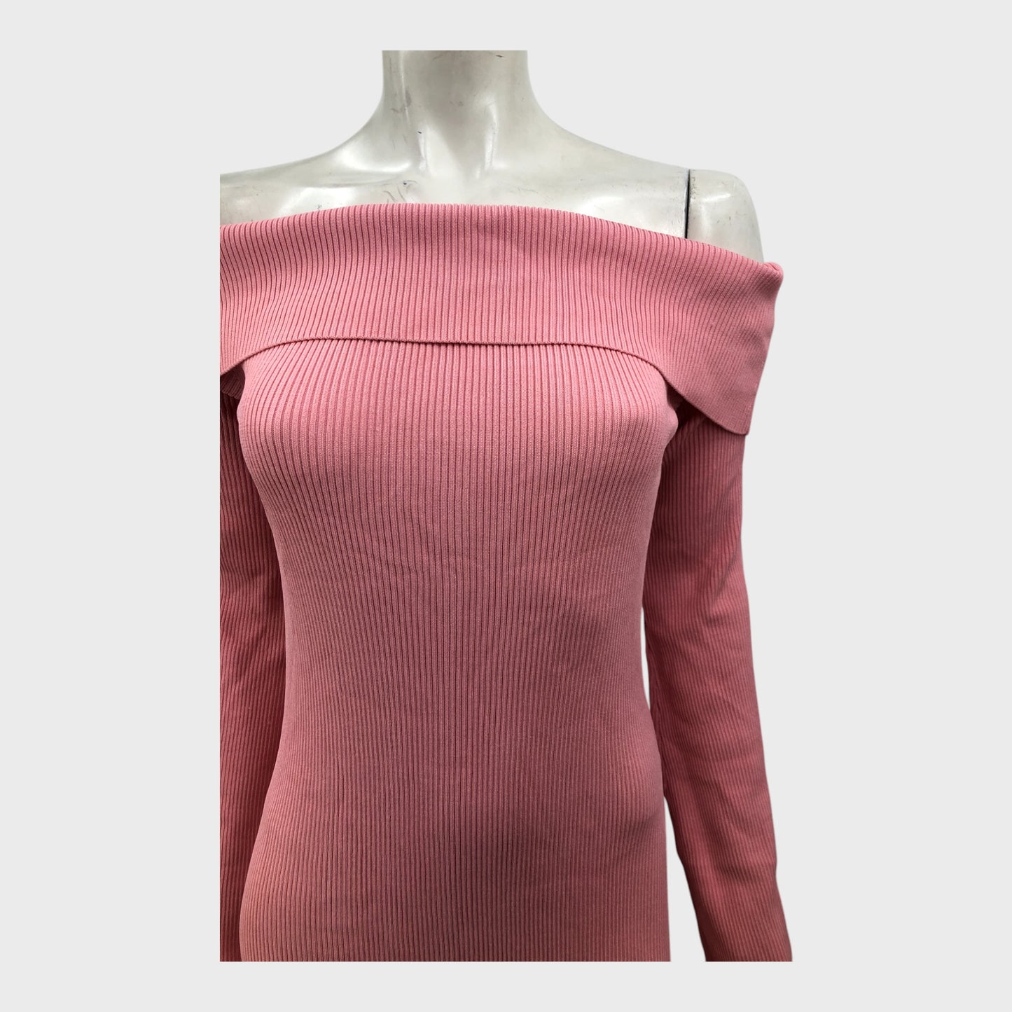 Kitri Off Shoulder Knitted Dress - Size 8