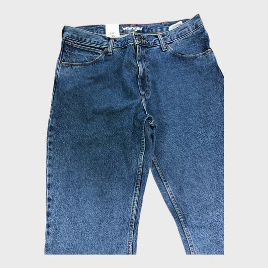 Wrangler Blue Straight Fit Jeans - 36" W x 32"L