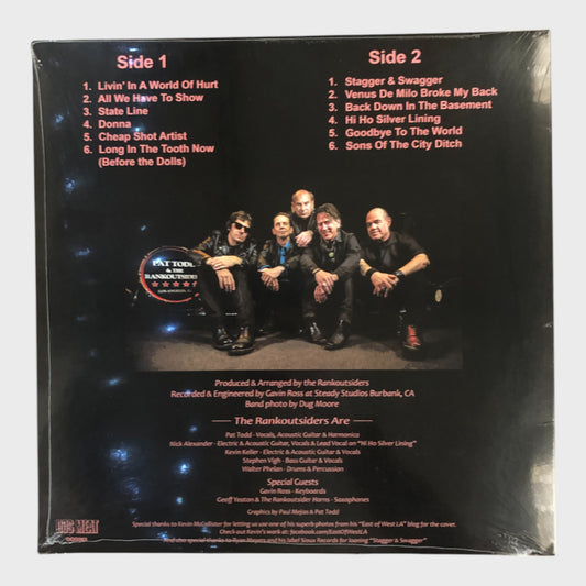 Pat Todd & The Rankoutsiders - Sons of the City Ditch - Red Vinyl Record