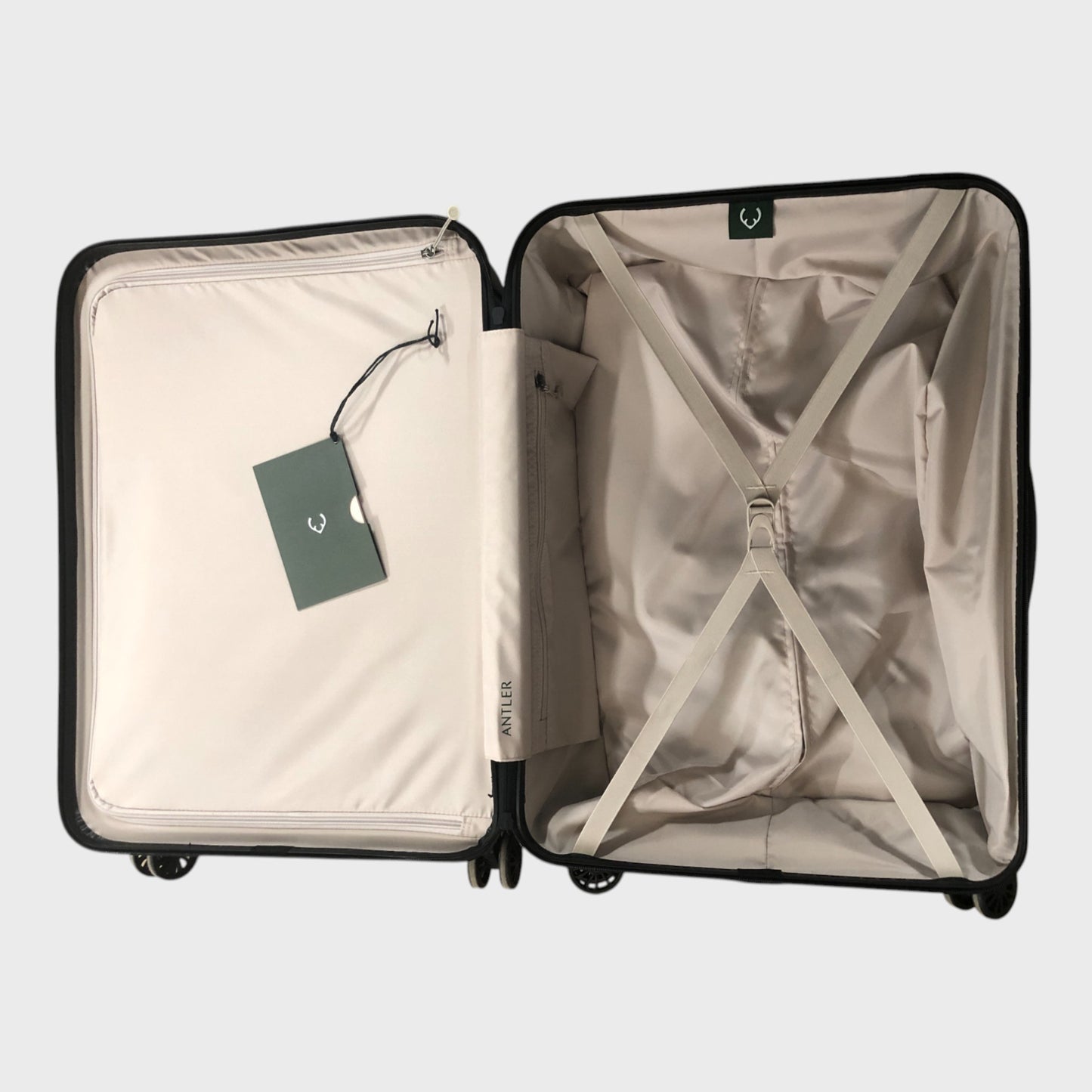 Antler Medium Hard Suitcase - Saturn - Charcoal