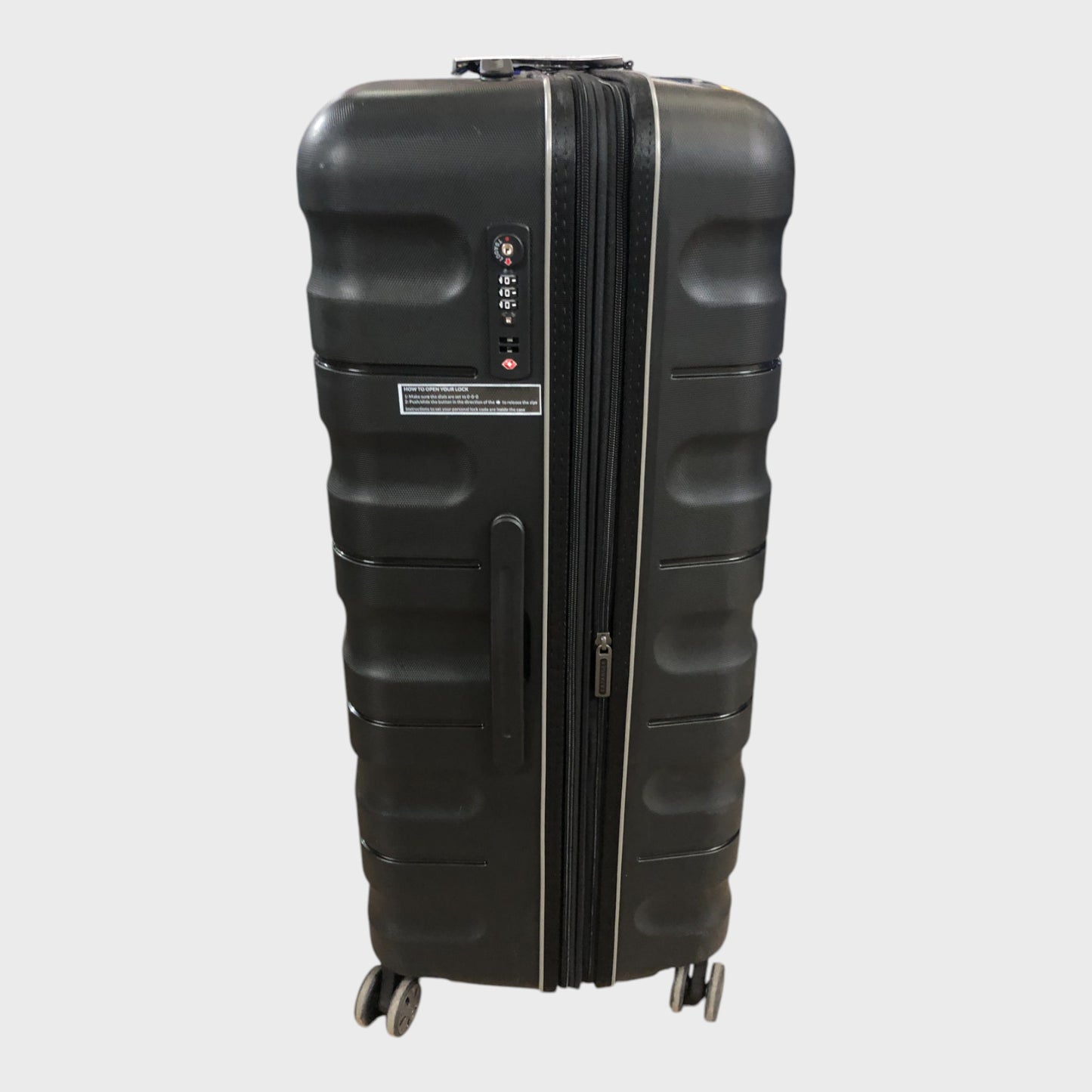 Antler Large Hard Suitcase - Lincoln - Black
