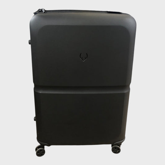 Antler Large Hard Suitcase - Single Stripe - Black