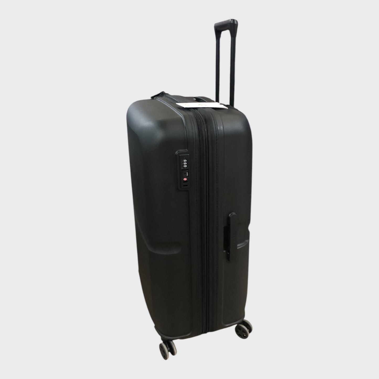 Antler Large Hard Suitcase - Single Stripe - Black