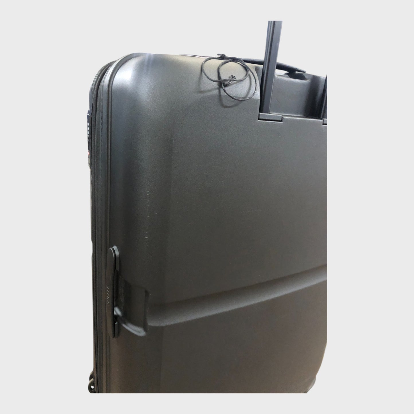Antler Large Hard Suitcase - Single Stripe - Black
