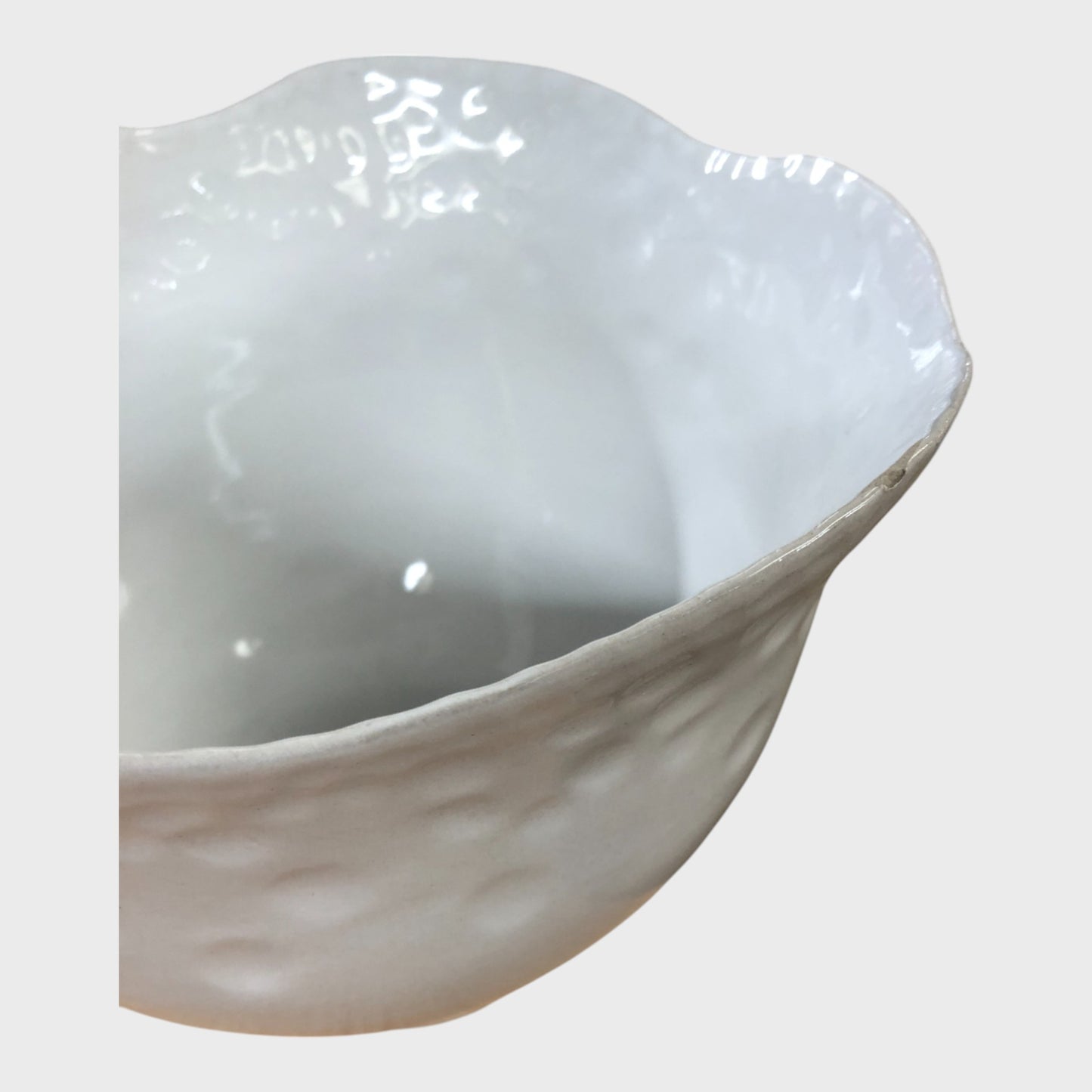Decorative Hand Made Glazed Hayling Bowl