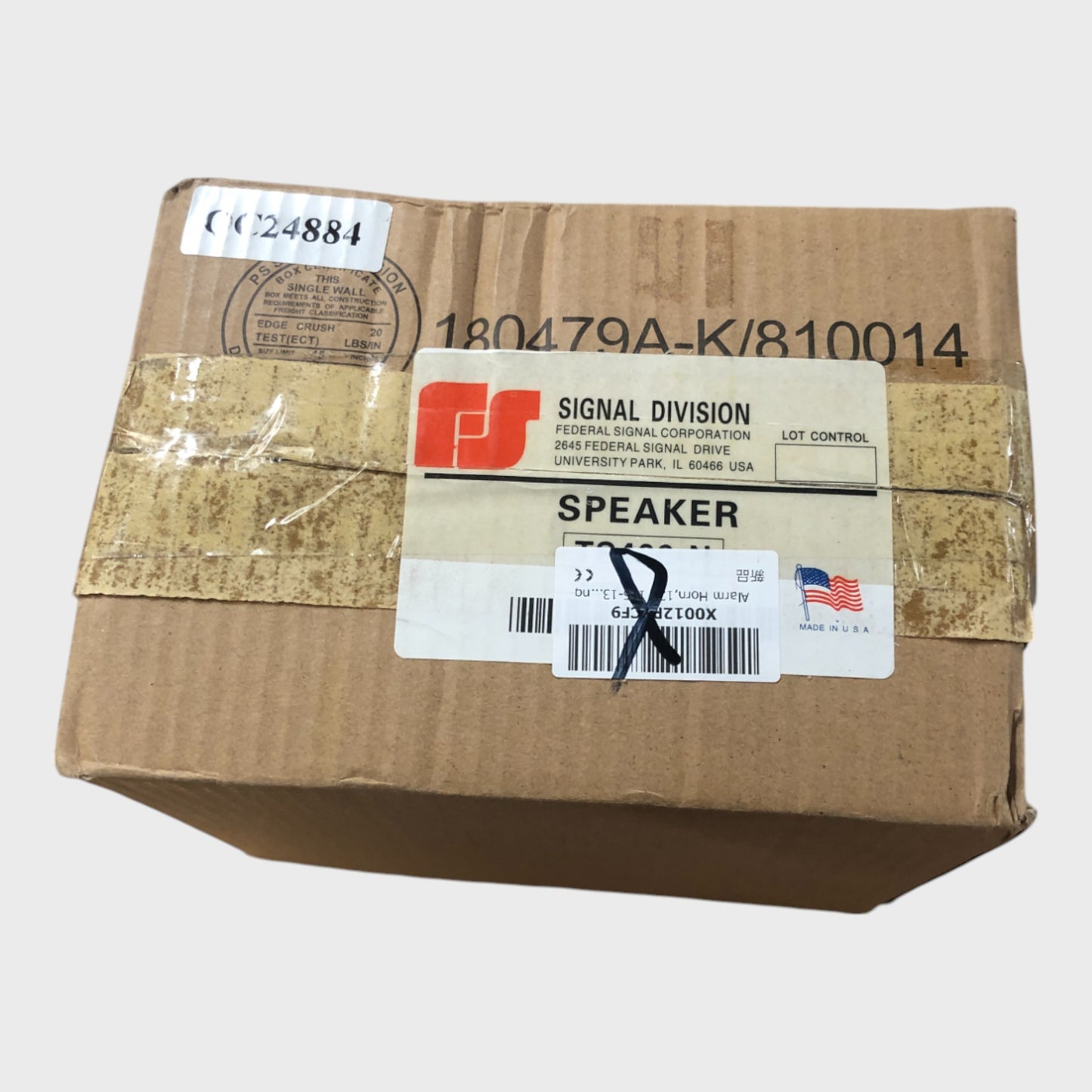 Federal Signal Corp Signal Division Alarm Horn - TS400-N