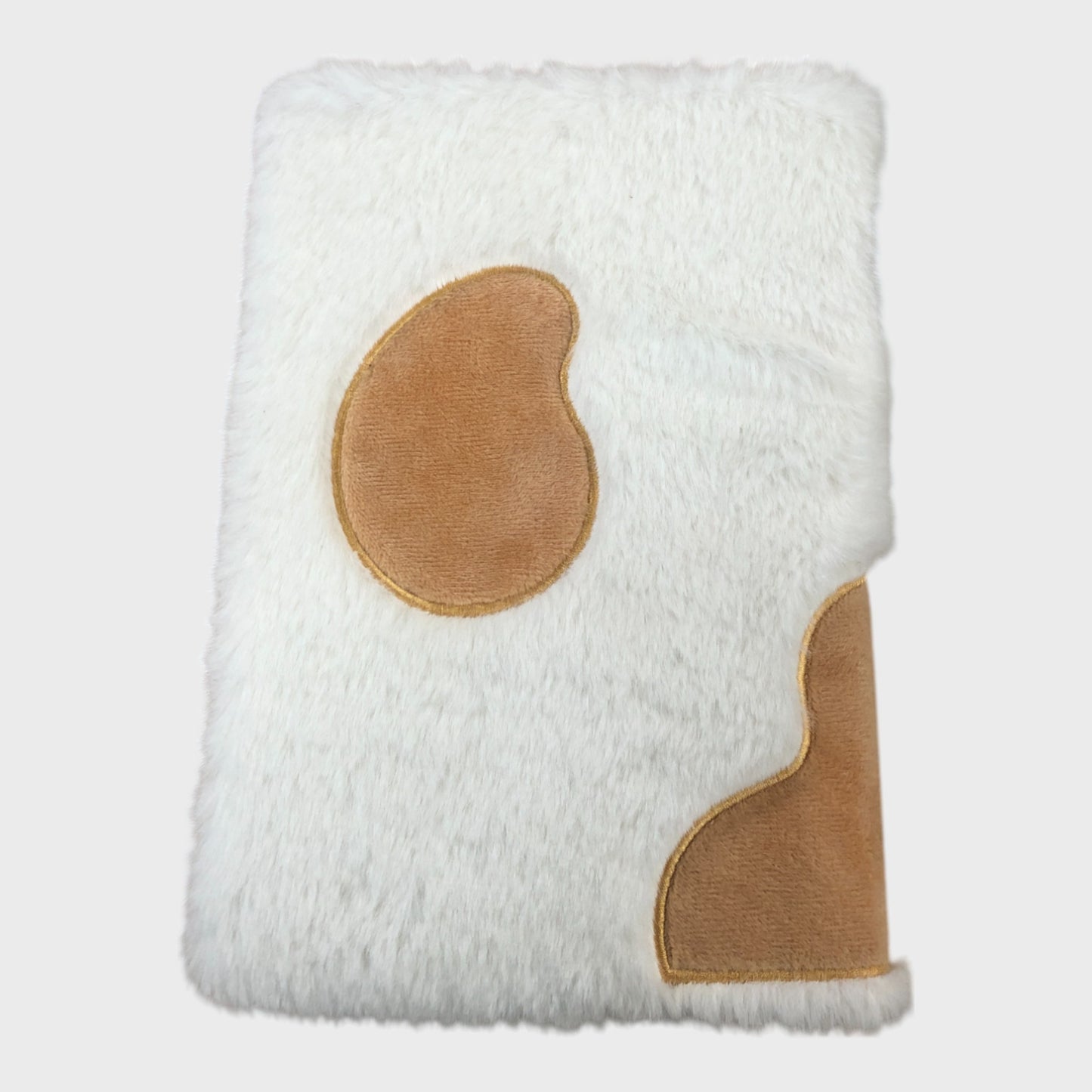 Bubble Blowing Furry Rabbit Lined Notebook