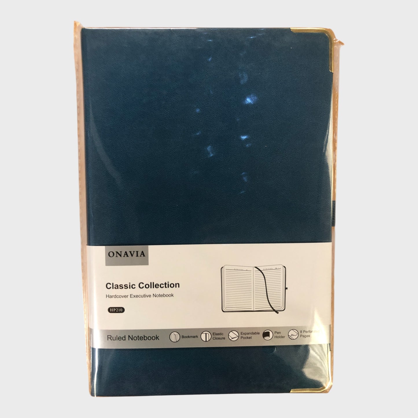 Onavia A5 Hardcover Lined Notebook - Set of 6