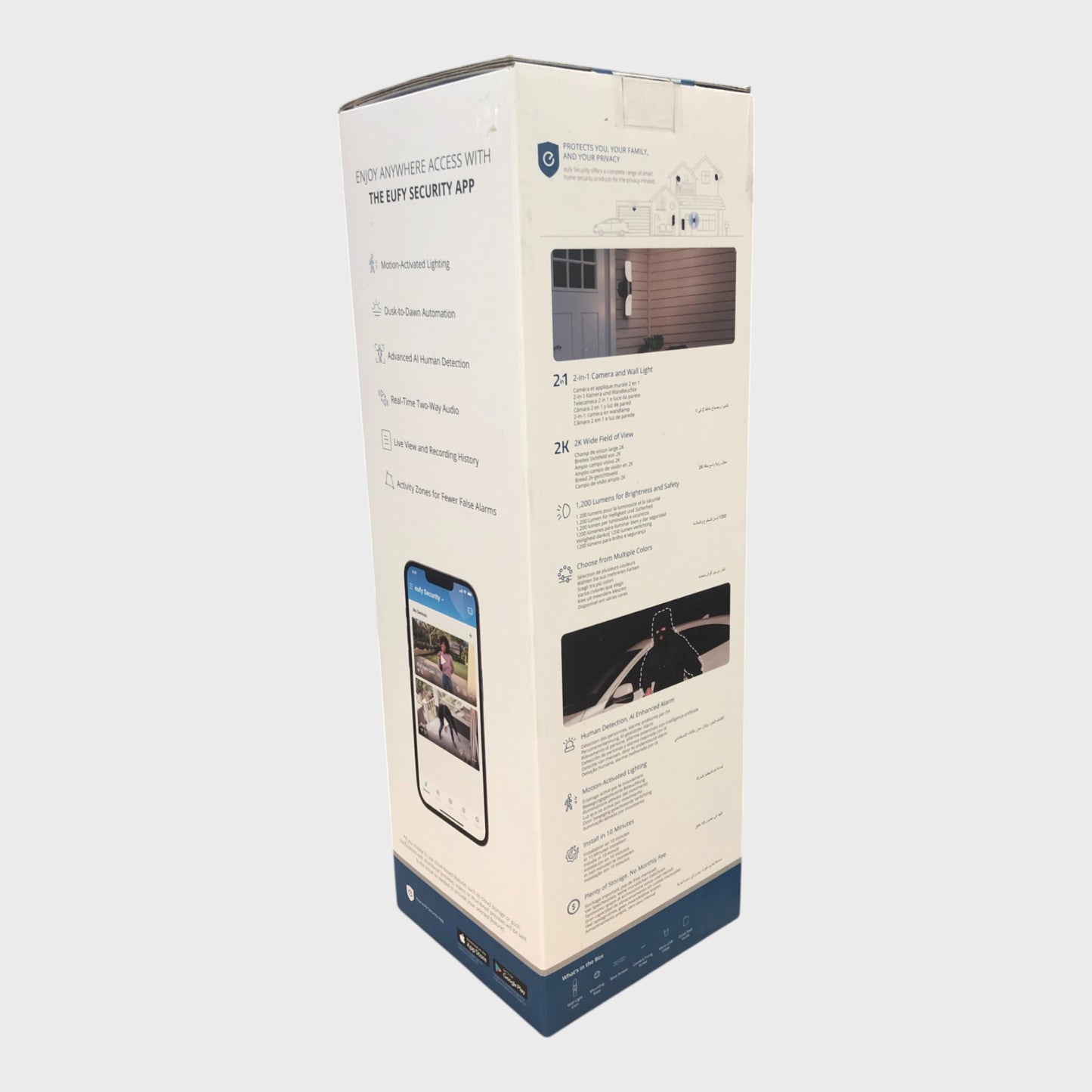 Eufy Security S100 Wired Wall Light Camera