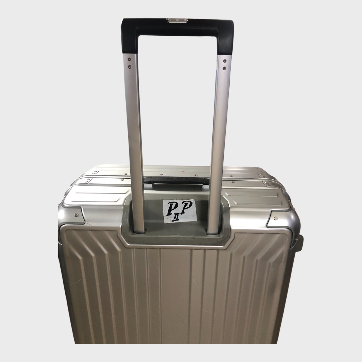 Branded Lite-Box Aluminium Spinner 76cm Hard Suitcase - Silver