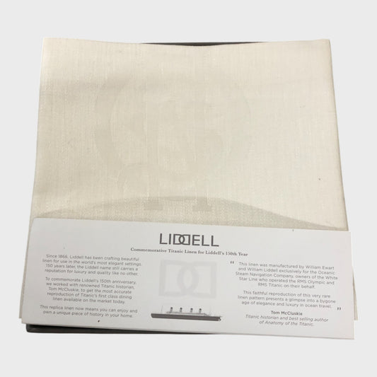 Liddell Commemorative Titanic Linen Napkins - 4 Pieces