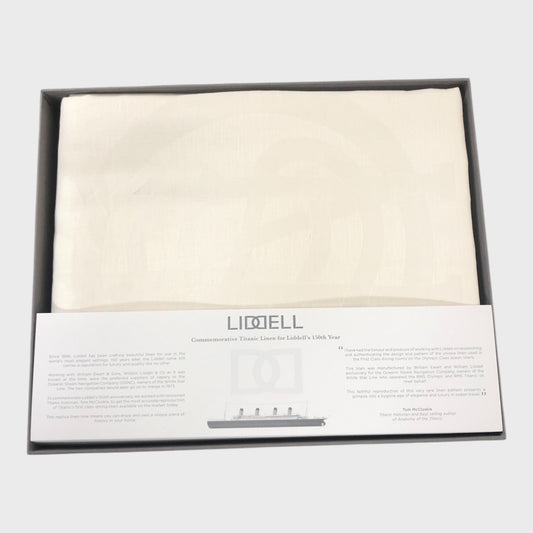 Liddell Commemorative Titanic Linen Tablecloth