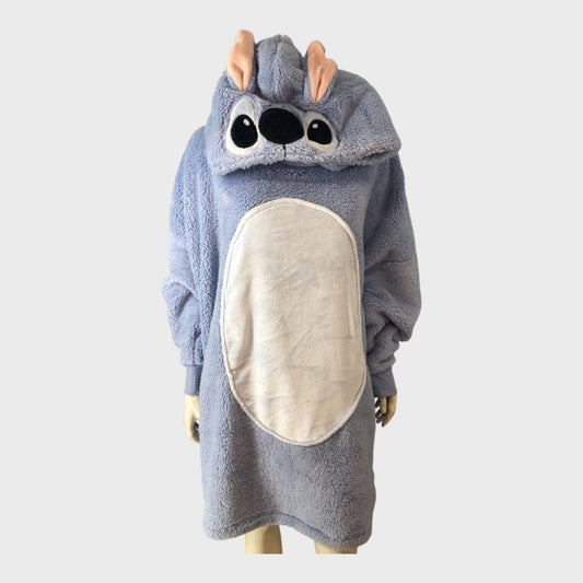 Stitch Soft Borg Fleece Loungewear Hoodie Size UK14