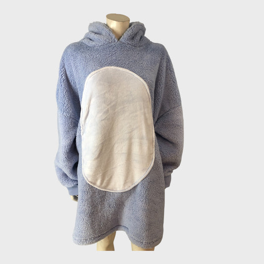 Stitch Soft Borg Fleece Loungewear Hoodie Size UK14