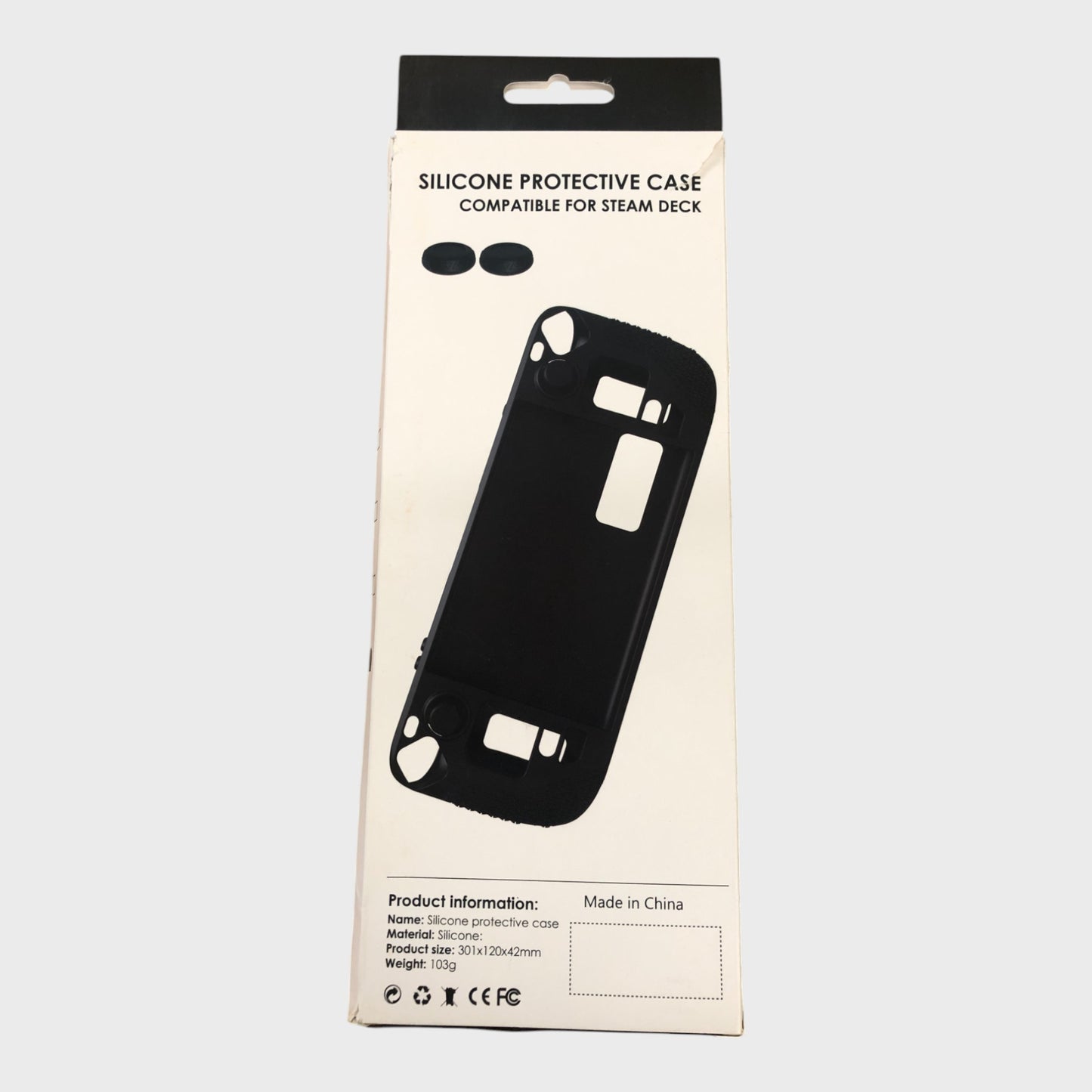 Full Body Silicone Protective Case for Steam Deck - Black