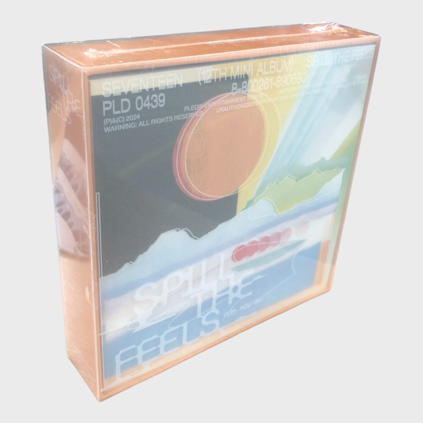 SEVENTEEN 12th Mini Album CD - Spill The Feels - Feel You Version