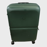 Antler Medium Single Stripe Suitcase - Green
