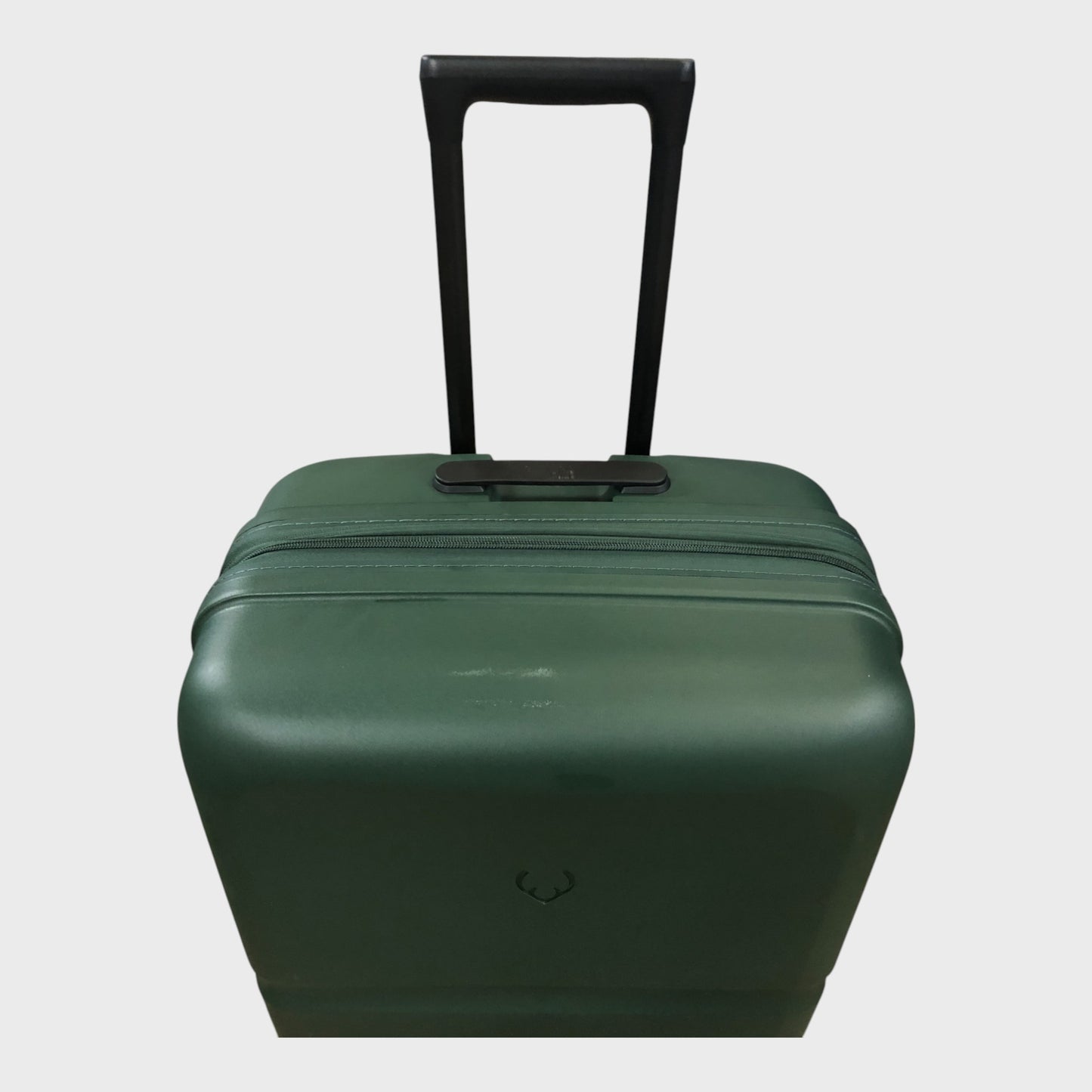 Antler Medium Single Stripe Suitcase - Green
