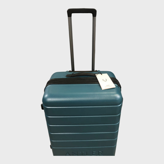 Antler Medium Logo Suitcase - Soft Blue