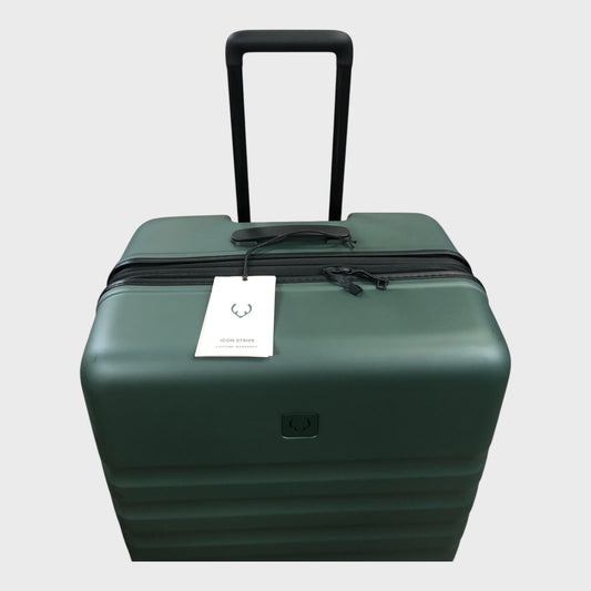 Antler Icon Stripe Large Suitcase - Green