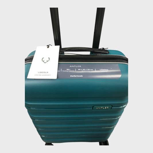 Antler Cabin Suitcase - Lincoln - Deep Teal