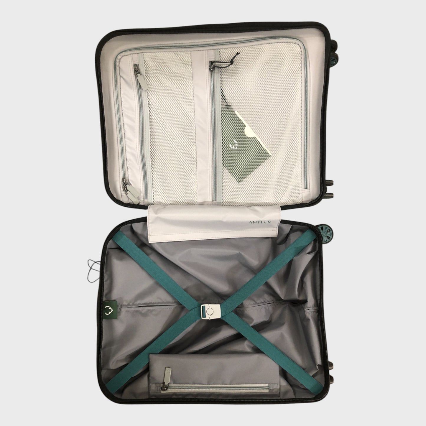 Antler Cabin Suitcase - Lincoln - Deep Teal