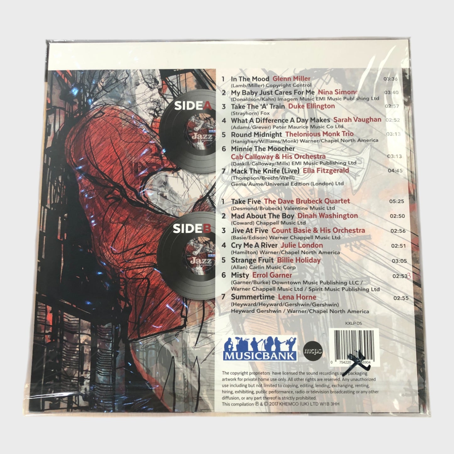 Jazz Legends - Vinyl Record