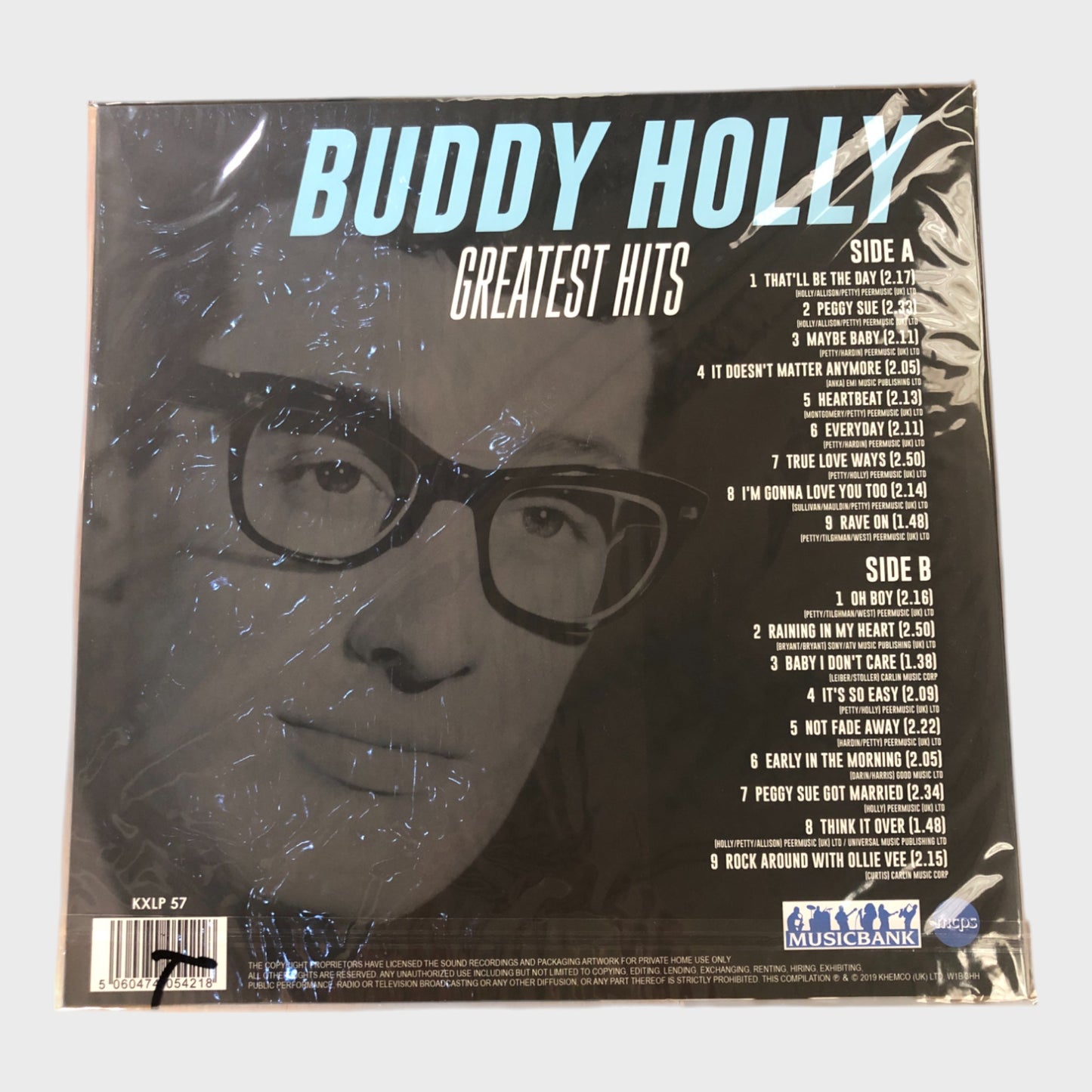 Buddy Holly - Greatest Hits - Vinyl Record