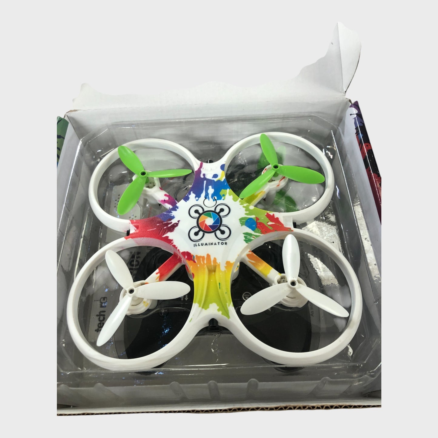Tech RC Illuminator Stunt Drone for Kids