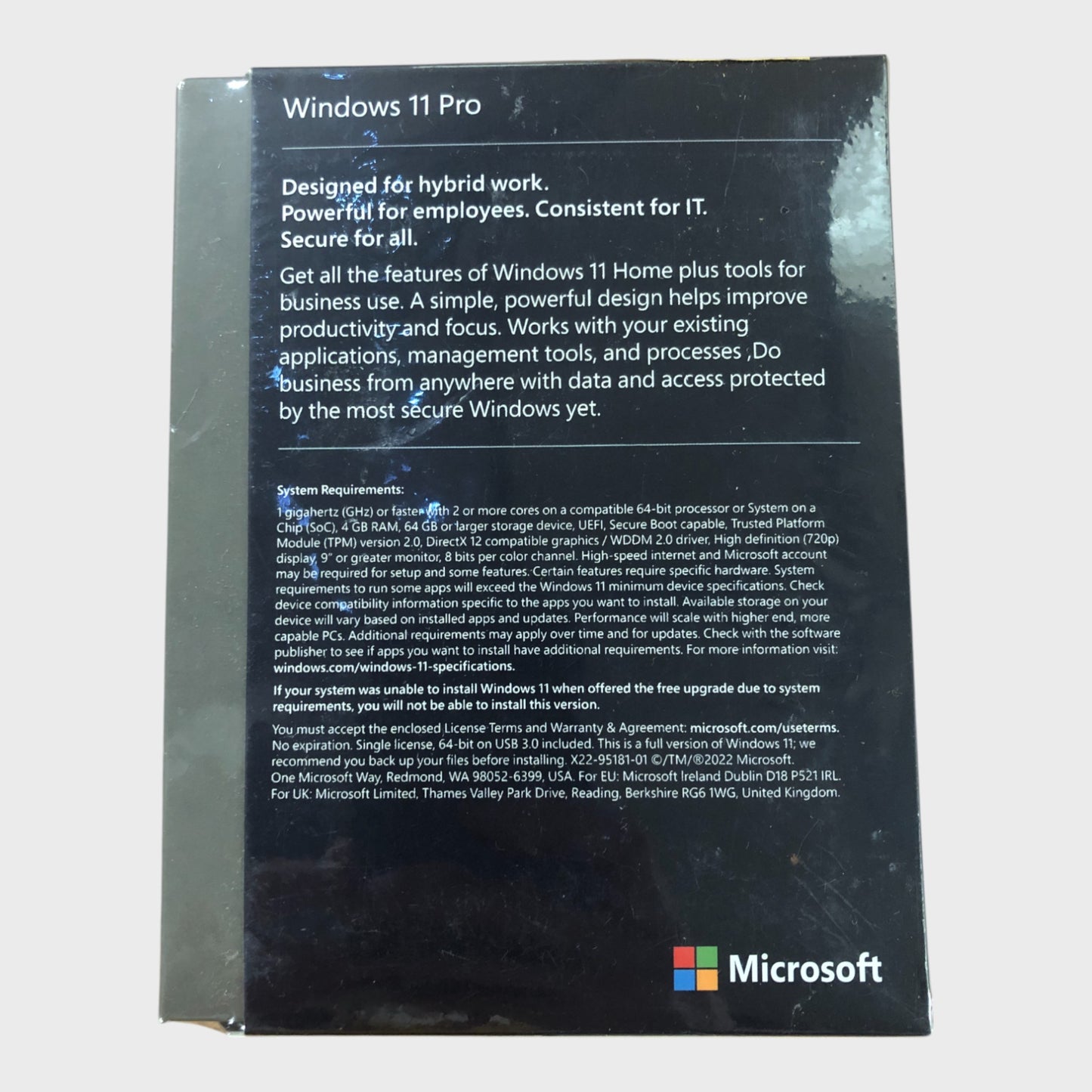 Microsoft Windows 11 Pro USB Flash Drive - New/Sealed