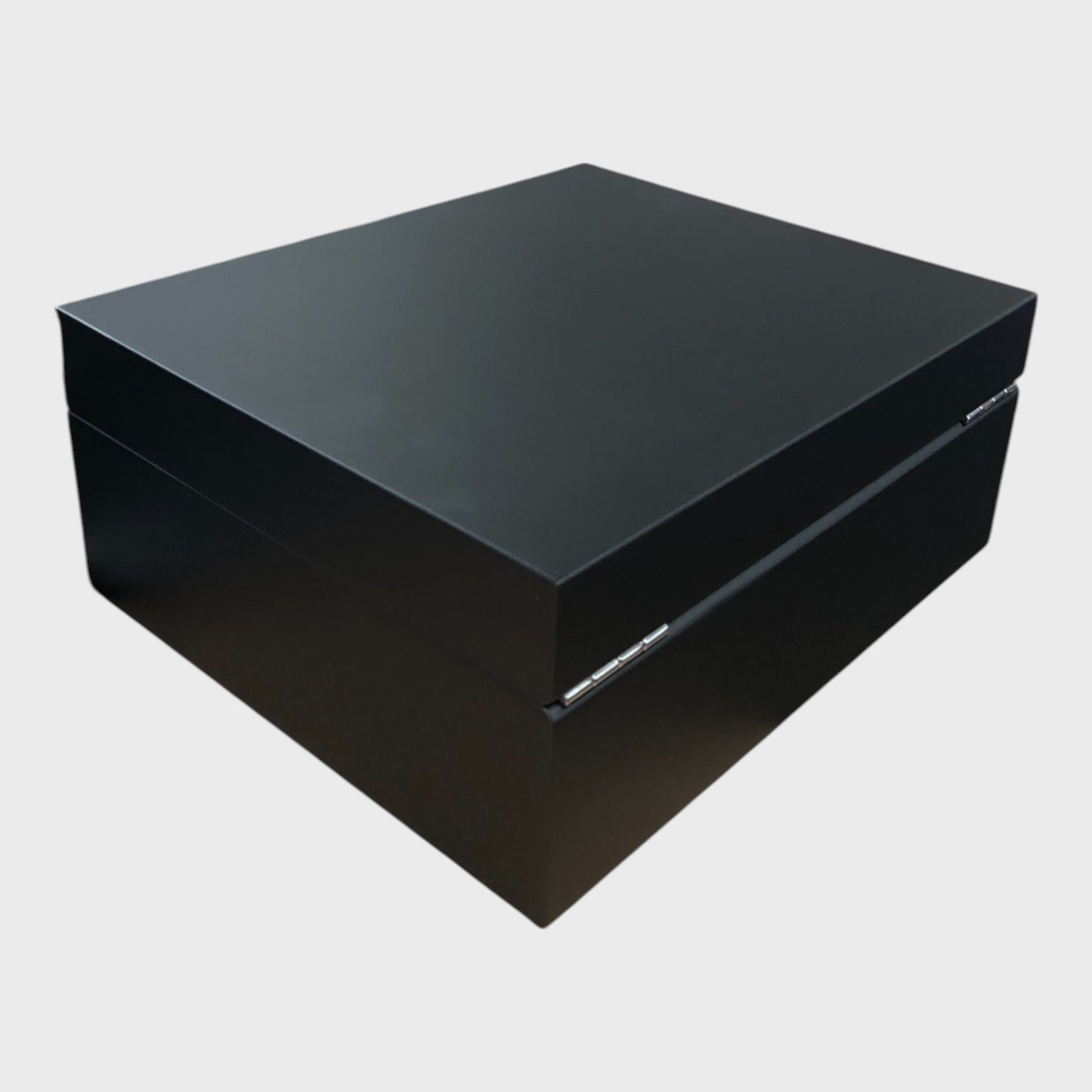 Adorini Torino Cigar Humidor - Black Medium Deluxe