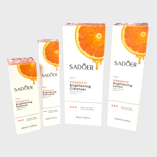 Vitamin C Skin Brightening Skin Care Set - 4 Pieces