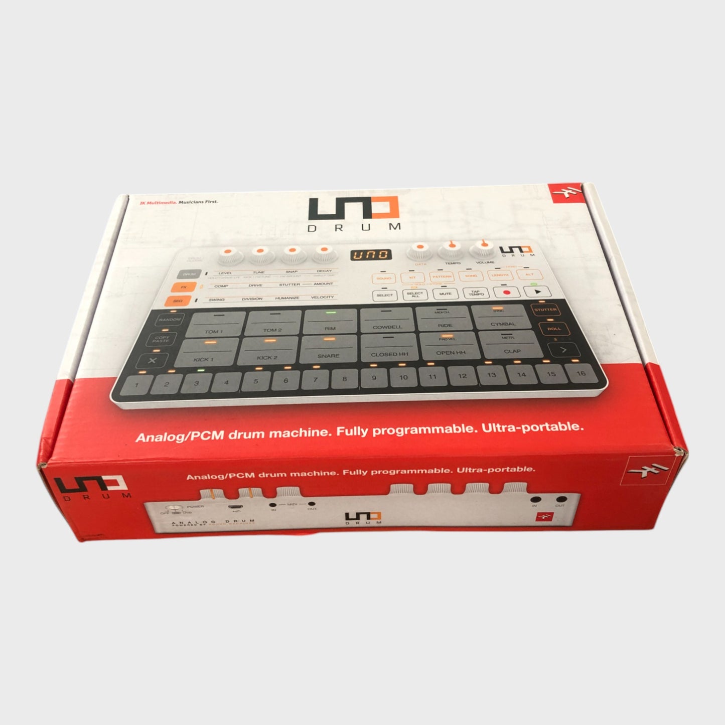 IK Multimedia Uno Portable Drum Machine