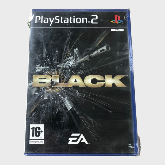Black PlayStation2 Video Game (PS2) - Used