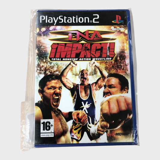 TNA Impact PlayStation2 Video Game (PS2) - Used
