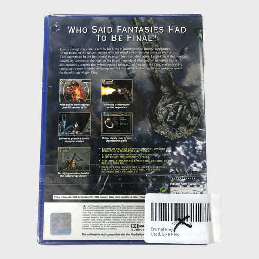 Eternal Ring Playstation2 Video Game (PS2) - Used