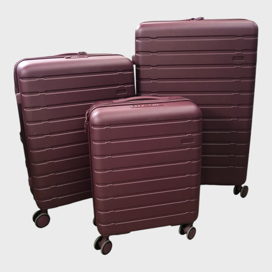 Antler Stamford 2.0 Hard Suitcase Set - Cabin, Medium & Large - Heather Purple