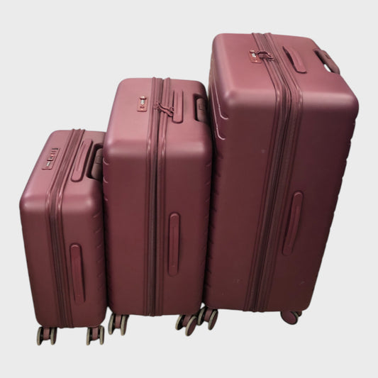 Antler Stamford 2.0 Hard Suitcase Set - Cabin, Medium & Large - Heather Purple